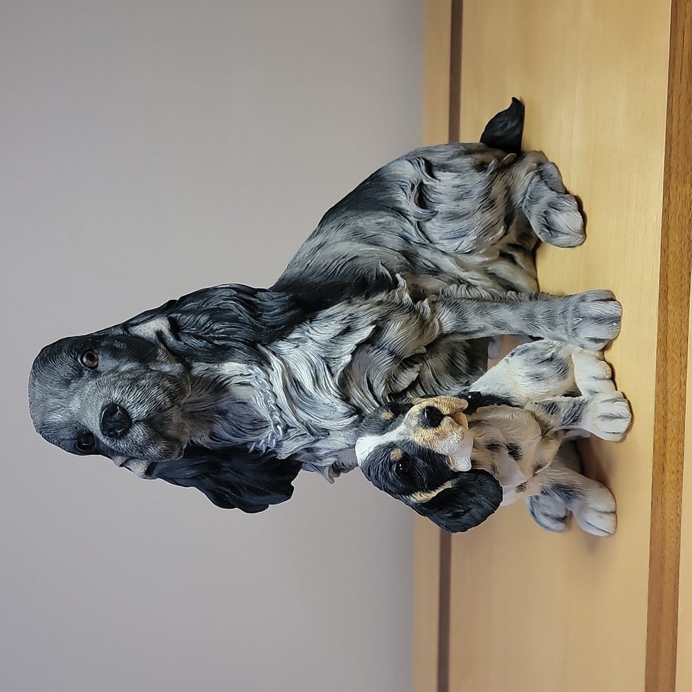 Country Artists "Cocker Spaniel with Puppy"- Roan NO BUNDLES